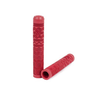 Shadow Gipsy Flangeless Grips, Crimson Red