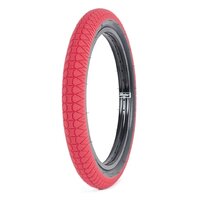 Subrosa Designer Tyre 2.4" Red W/Black Sidewall