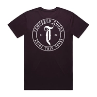 Tempered Logo Tee - Plum