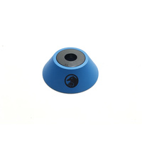 Shadow Raptor Rear Hubguard. Alloy W/Steel Insert. Matte High. Blue
