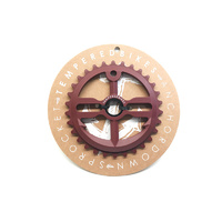 Tempered Anchor Down V1 Sprocket, 30T Burnt Red