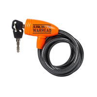 Subrosa Warhead XL Lock Orange W/7 Foot Long Cable