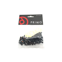 Primo Alloy Nipples, Black