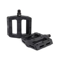 Shadow Surface Plastic Pedals, Black