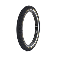 Shadow Strada Nuova Low Pressure Tyre, 20" x 2.3" Black w/Gold Line