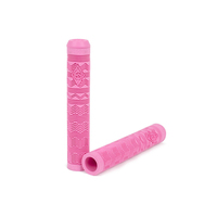 Shadow Gipsy Flangeless Grips, Double Bubble Pink