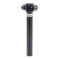 Shadow 200mm Micro Adjust Railed Seat Post, Black