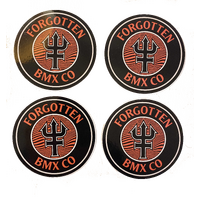 Forgotten Aftermath Logo Sticker 7cm (4pack) 