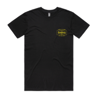 Tempered Goods, Crest Tee Ss Med Black