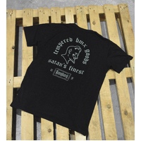 Tempered Goods, Satans Finest Ss Tee Large Black