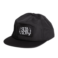 SUBROSA Cropped Crest HatBlack