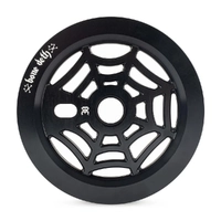 Bone Deth Webslinger Sprocket 25T Coffin Black