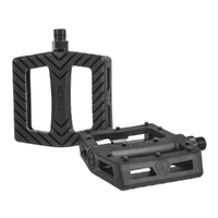 Subrosa Rose Plastic Pedal Black