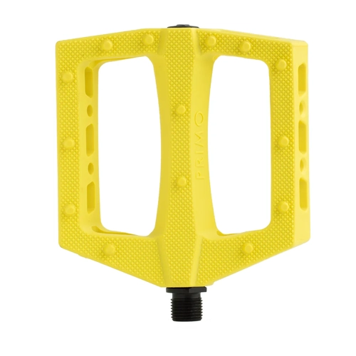 Primo Turbo Plastic Pedals, Yellow