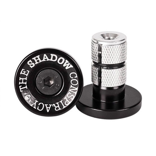 Shadow Deadbolt Alloy Barends, Black