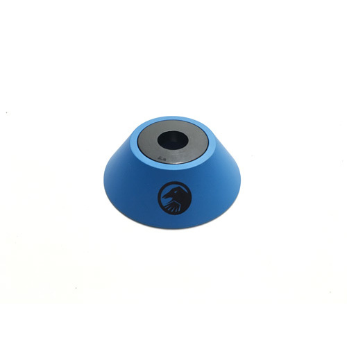 Shadow Raptor Rear Hubguard. Alloy W/Steel Insert. Matte High. Blue