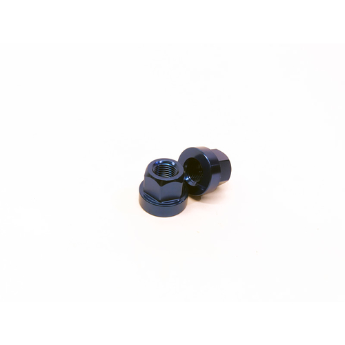 Macneil 10mm Axle Nuts (Pair), Blue *Sale Item*
