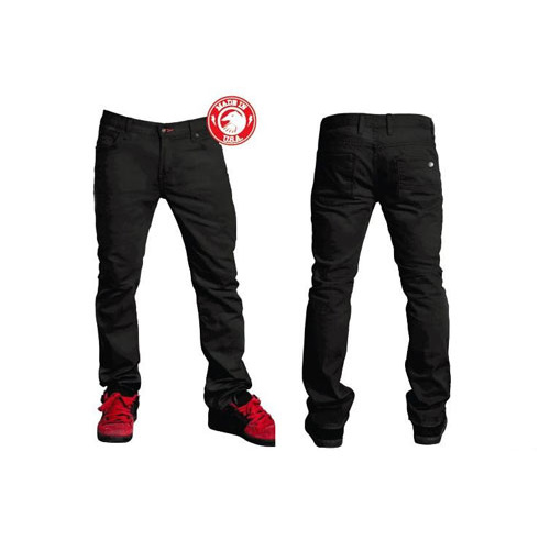 Shadow Vultus Skinny Jeans, 28" Black *Sale Item*