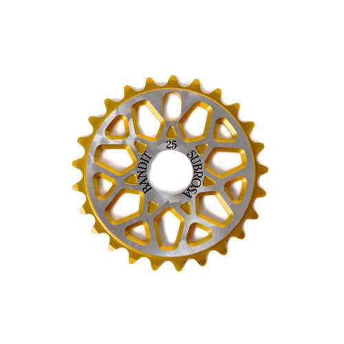 Subrosa Bandit Sprocket, 25T Gold
