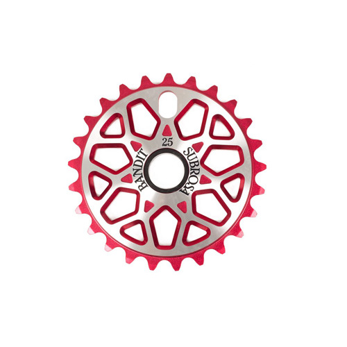Subrosa Bandit Sprocket, 25T Red