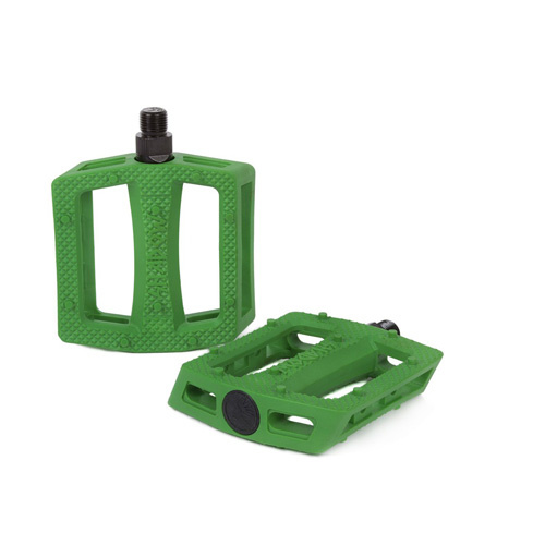 Shadow Ravager Plastic Pedals, Kelly Green