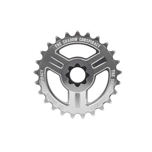 Shadow Motus 22mm Spline Drive Sprocket, 25T Polished