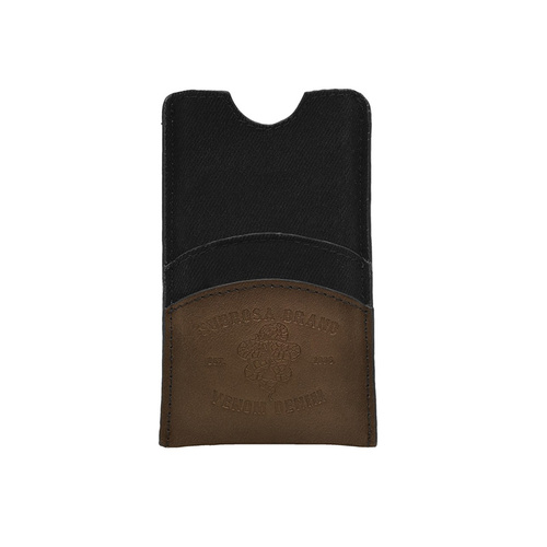 Subrosa Venom Denim Iphone Cover/Wallet Brown. Only Fits Iphone Pre 5 *Sale Item*