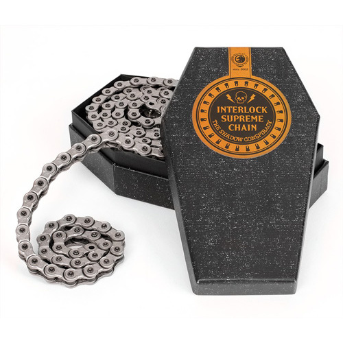 Shadow Supreme Halflink Chain, Gun Metal Grey