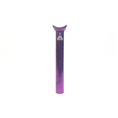 Tempered 200mm x 25.4mm Pivotal™ Post, Purple/Black Splatter