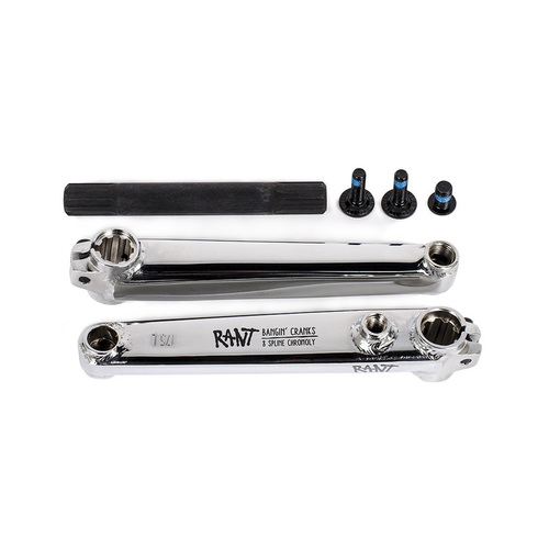 Rant Bangin 8 Spline Cranks 165mm/19mm, Chrome