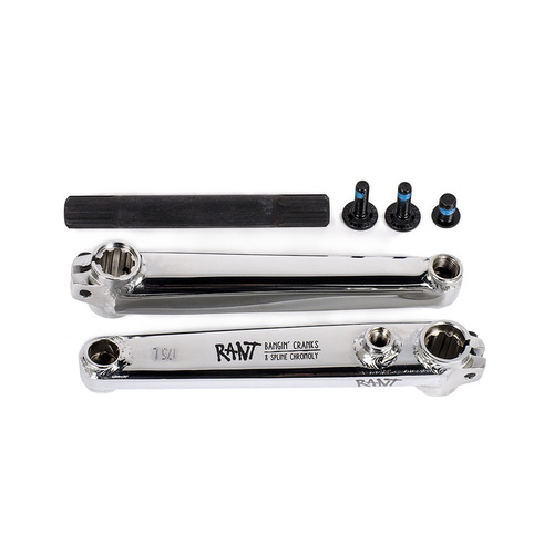 Rant Bangin 8 Spline Cranks 170mm/19mm, Chrome
