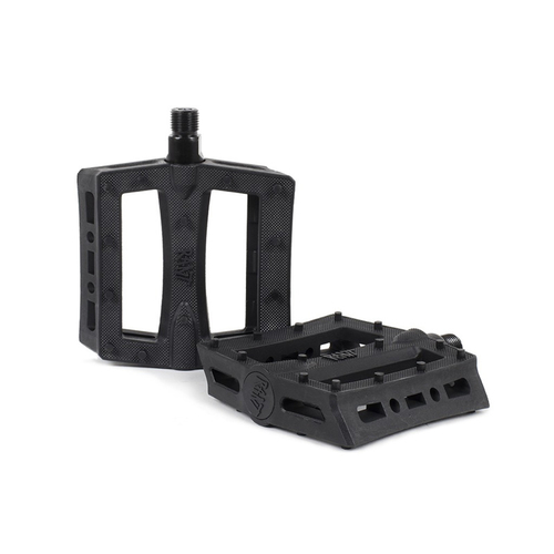 Rant Shred Plastic Pedals, Black