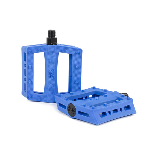 Rant Shred Plastic Pedals, Blue
