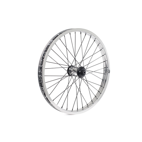 Shadow Symbol Front Wheel, Polished