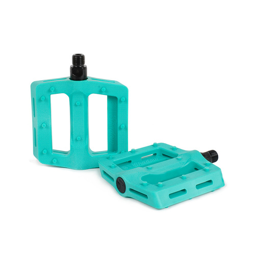 Shadow Surface Plastic Pedals, Phantom Green