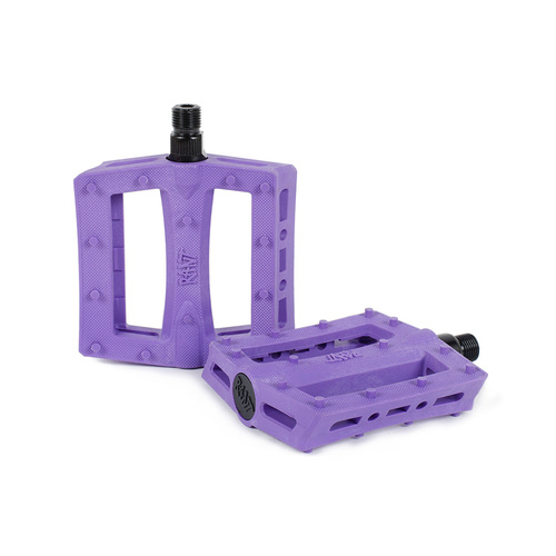 Rant Shred Plastic Pedals, 90's Purple