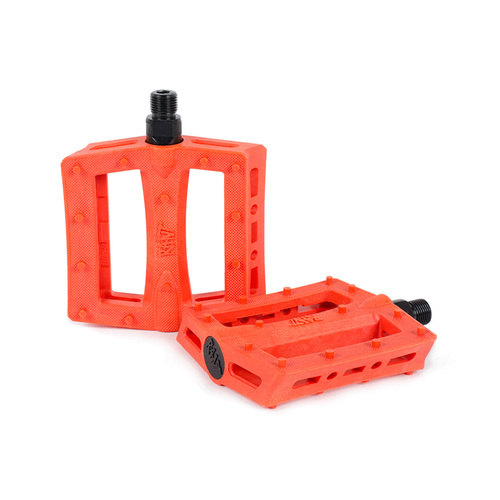 Rant Shred Plastic Pedals, Orange