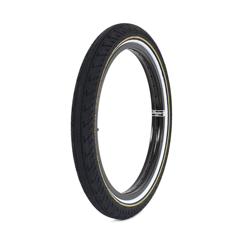 Shadow Strada Nuova Low Pressure Tyre, 20" x 2.3" Black w/Gold Line