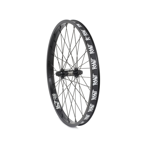 Rant Party On V2 Sealed 22" Front Wheel, Black