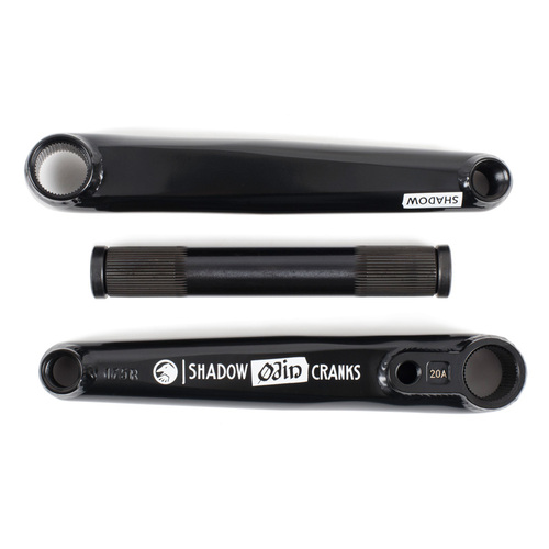 Shadow Odin Cranks, 165mm Black
