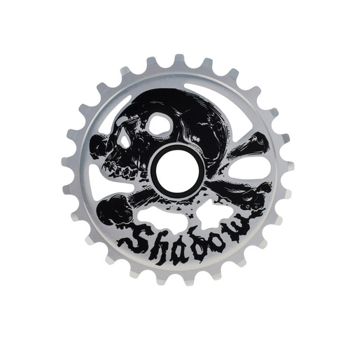 Shadow Cranium Sprocket, 25t Raw Polished