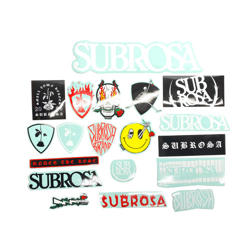 Subrosa 2020 Assorted Sticker Pack