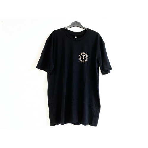Tempered Abyss Logo Tee, Black Large