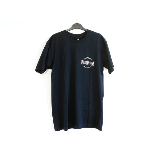 Tempered BMX Goods Tee, Navy Large