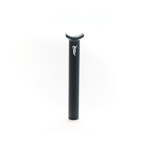 Tempered T logo 200mm Pivotal™ Post, Black