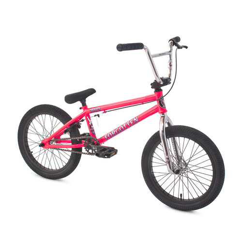 Forgotten Thrasher 18" Complete Bike, Gloss Neon Pink - Aftermath