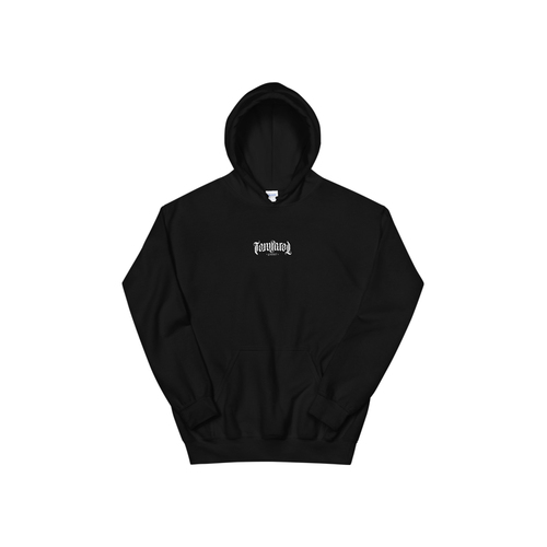 Tempered Ambigram Hoodie, Black Medium