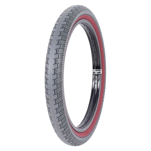 Shadow Creeper Tyre, 20" x 2.4", Finest (Grey/Maroon)