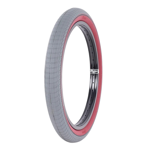 Shadow Strada Low Pressure Nuova Tyre, 20" x 2.3" Finest (Grey/Maroon)