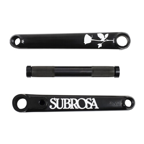 Subrosa Rose Cranks, 175mm Matte Black